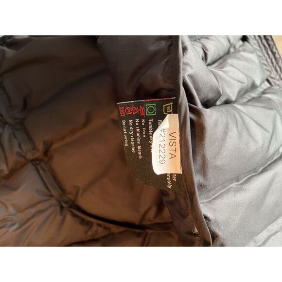 Swix Vista Down Vest Men's Sz Large Zipper Ski Vest Cross Country Outdoor Black - Picture 10 of 11